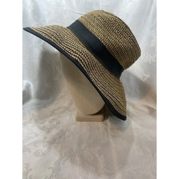 San Diego Hat Company Straw Sun Hat 20.5 inside diameter - Picture 1 of 4